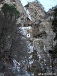 Водопад Учан-Су зимой (г. Ялта).