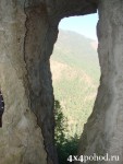 Вид из Ставрикайской пещеры (г. Ялта).